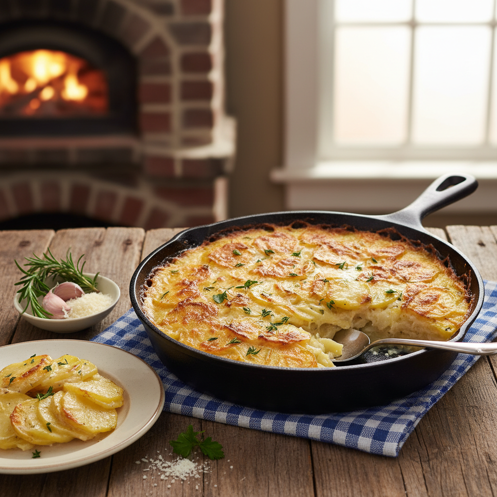 Old-Fashioned Scalloped Potatoes